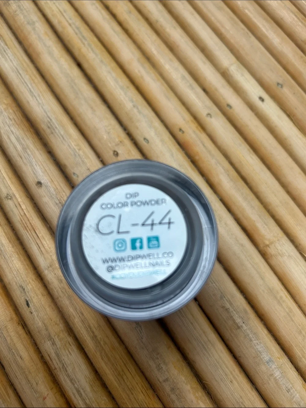 Dipwell Color Powder Acrylic Dip - Grey